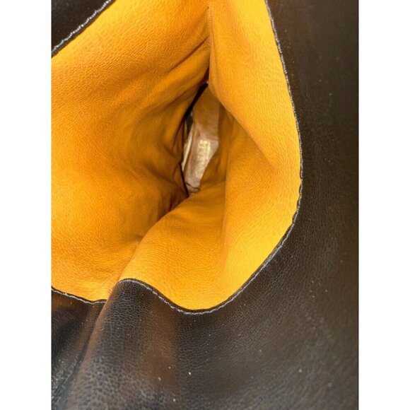 Ipanema Women's Knee High Black Riding Boots Pull On Size 8 M lace up Brazil - Picture 4 of 16